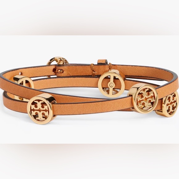 Tory Burch Jewelry - Tory Burch Miller Double Wrap Bracelet